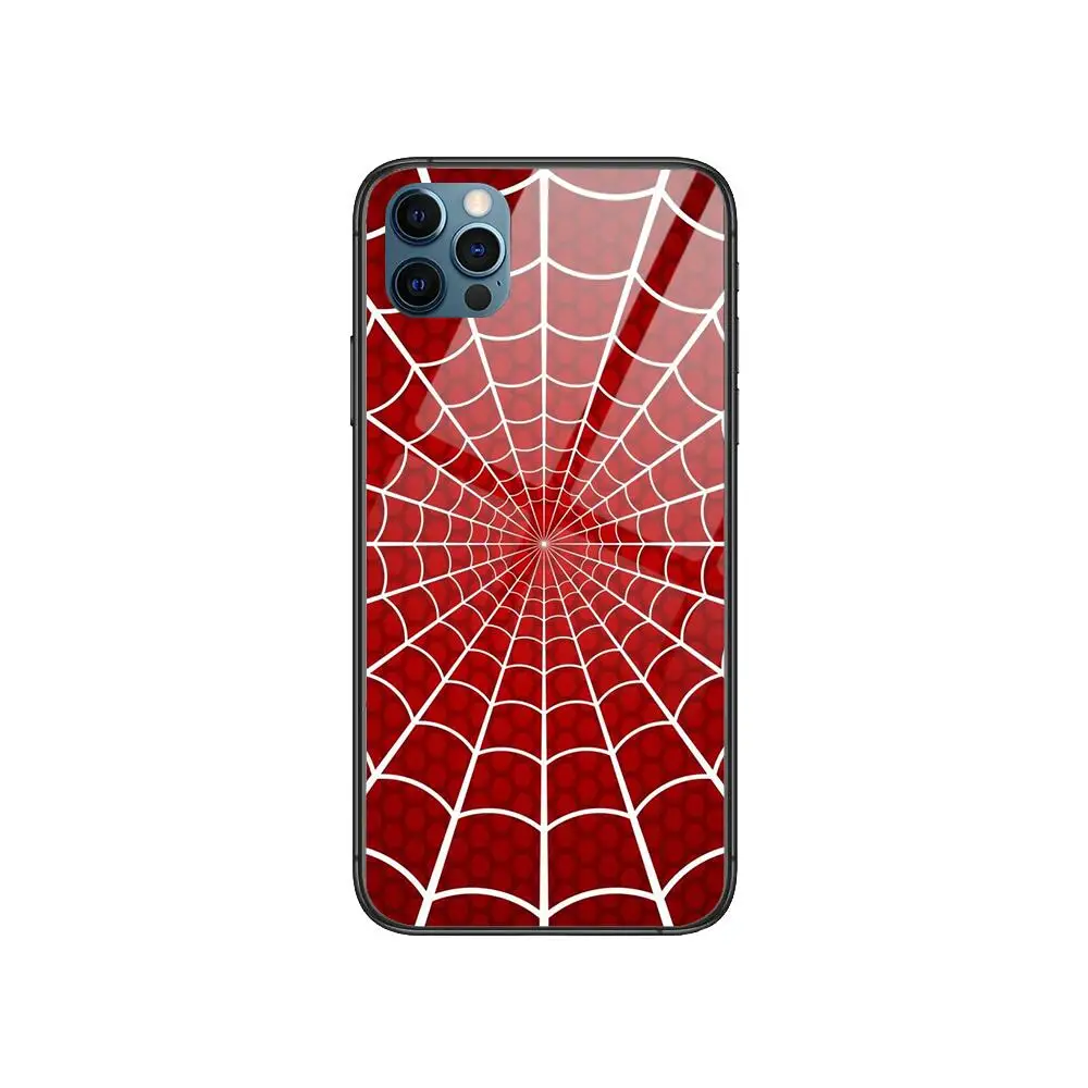 

Spider-Man Anime Style Phone Case cover For iphone 12 pro max 11 8 7 6 s XR PLUS X XS SE 2020 mini black cell shell