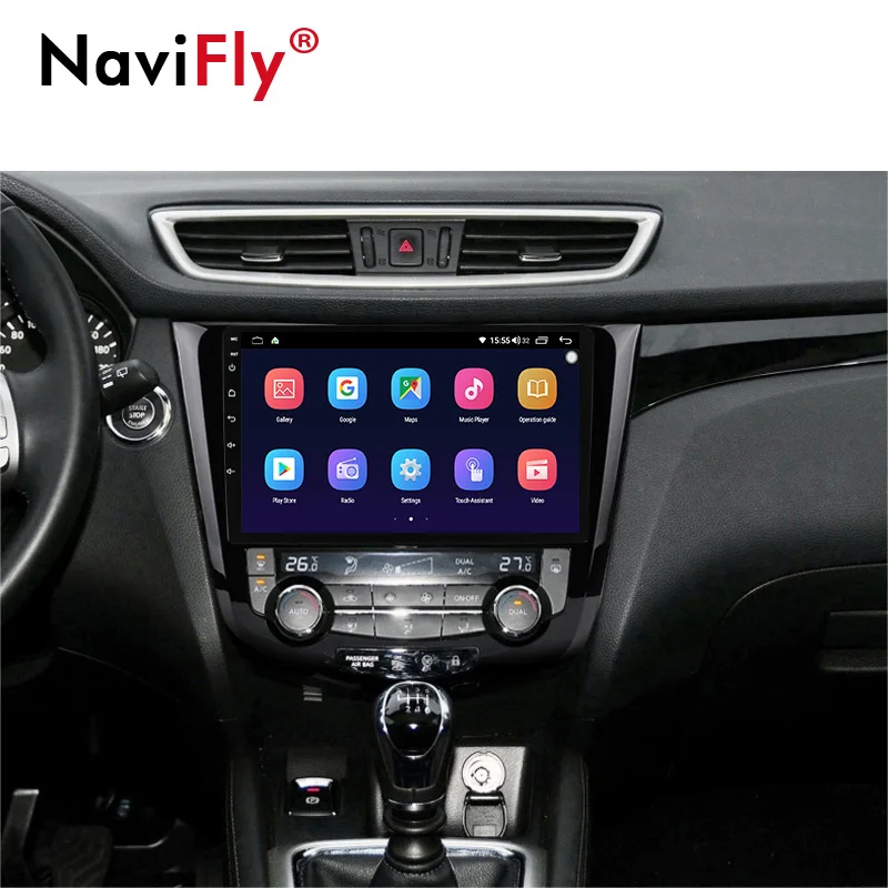 NaviFly мультимедийный плеер Android 10 Автомобильный DVD Радио для Nissan X Trail 3 T32 2013 - 2017 Qashqai