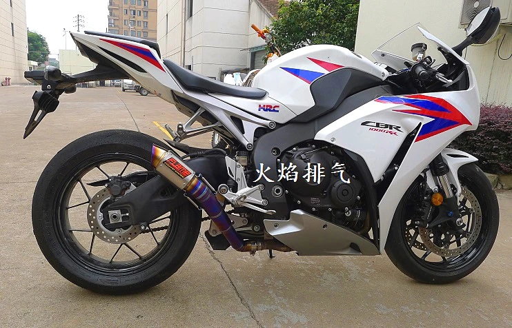 Выхлопная труба из титанового сплава для мотоциклов cbr1000rr 08-16 лет | Автомобили и
