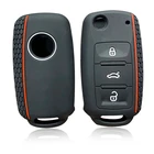Силиконовый чехол для ключа VW Golf 4 5 6 7 Bora Jetta POLO MK4 MK6 Bora Passat B5 B6