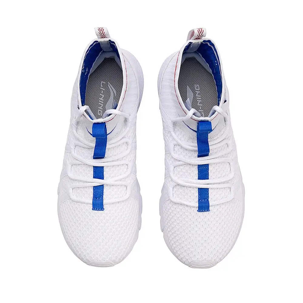 Женские кроссовки Li Ning с дышащей подкладкой спортивная обувь в стиле планеты