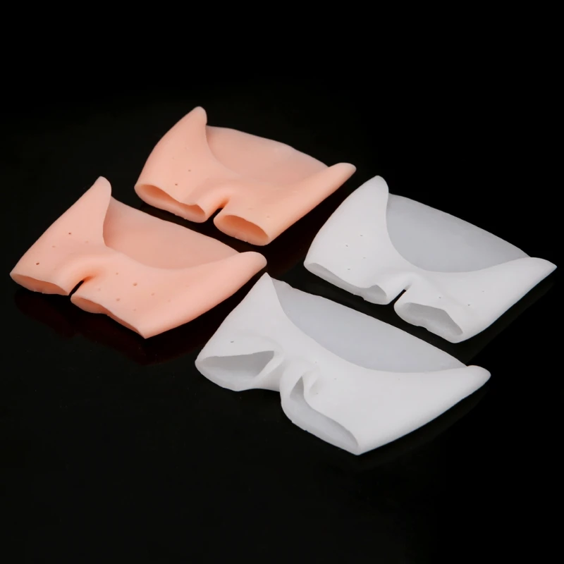 

Silicone Gel Half Toe Sleeves Foot Care Elastic Pads Pain Relief For Men Women