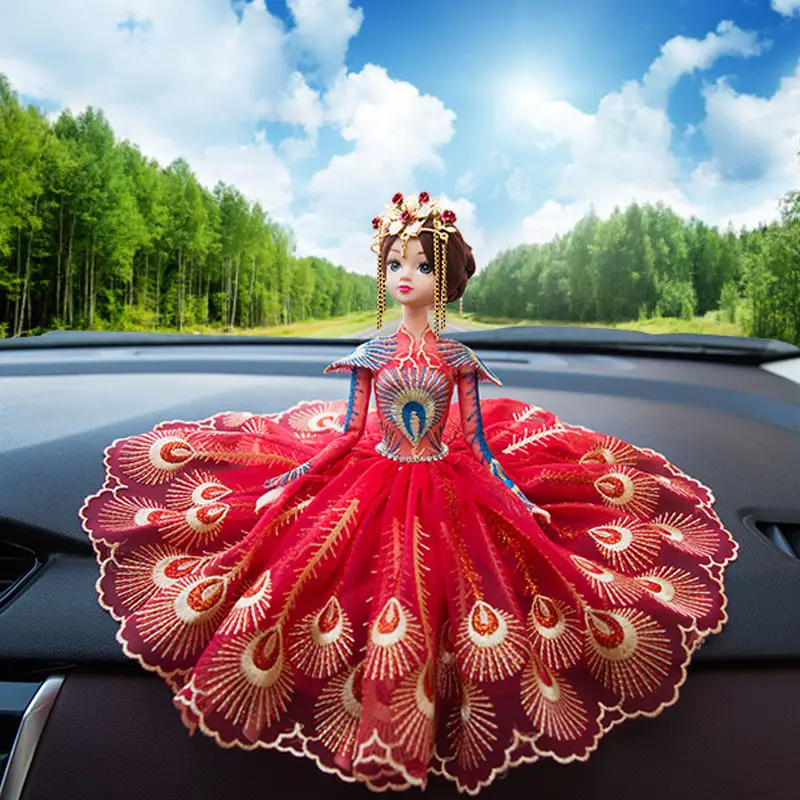 

Car decoration car doll wedding princess car decoration creative lovely toys car decoration gift