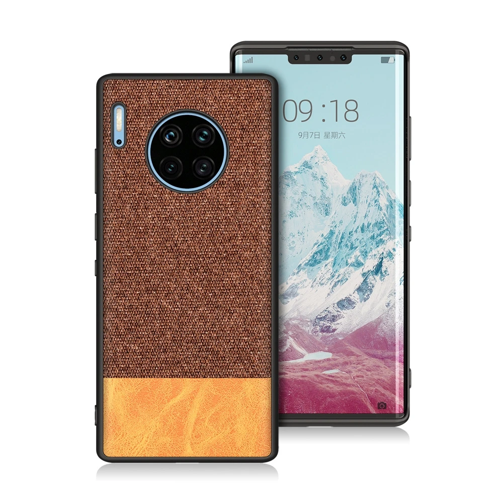 Brown Armor Anti-shock Cases for Huawei Mate 30 20 Pro 20X Lite 20RS Case Cover Soft Antishock Bumper for Huawei Mate30 Funda Cover - Цвет: Brown