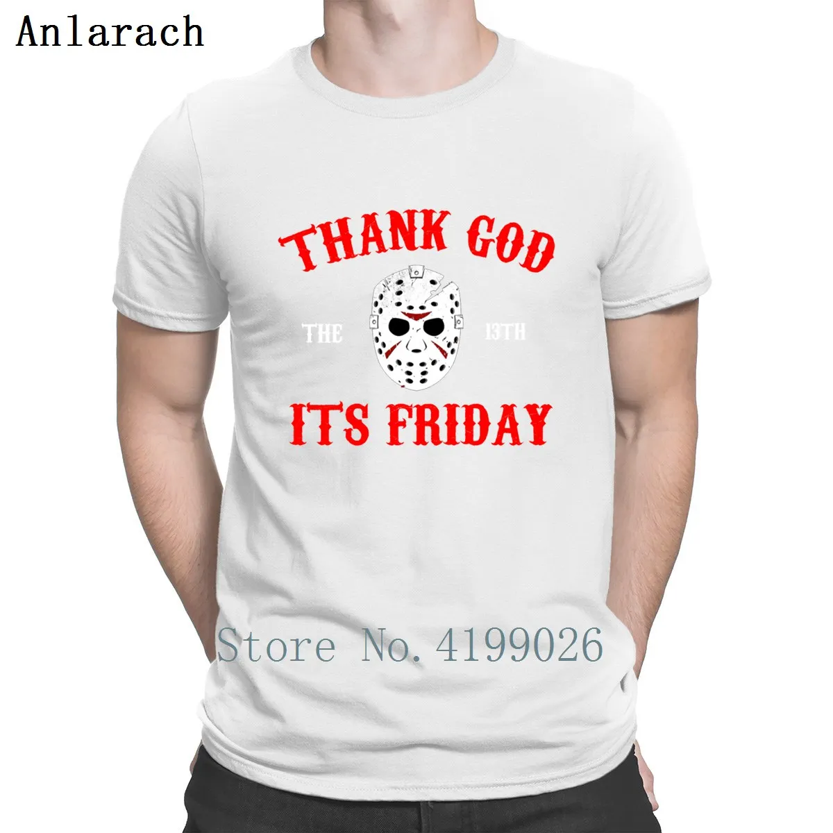 Thank God It's Friday Tgif забавная футболка летняя стильная свободная красивая мужская