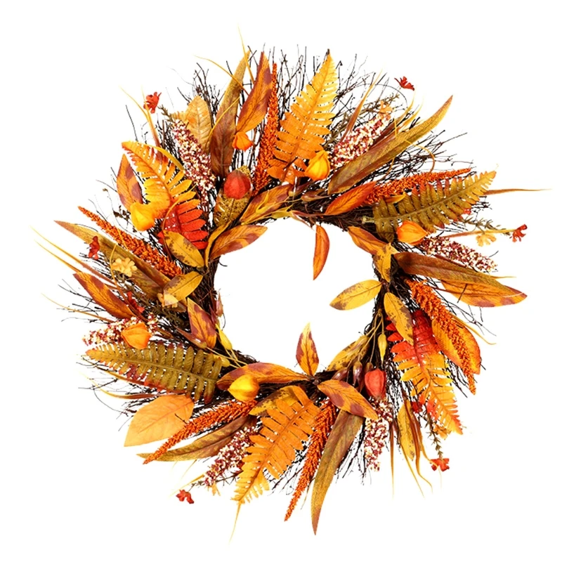 

Декор в виде листа, круга, венка, украшения для Хэллоуина, праздника, фестиваля, кулон