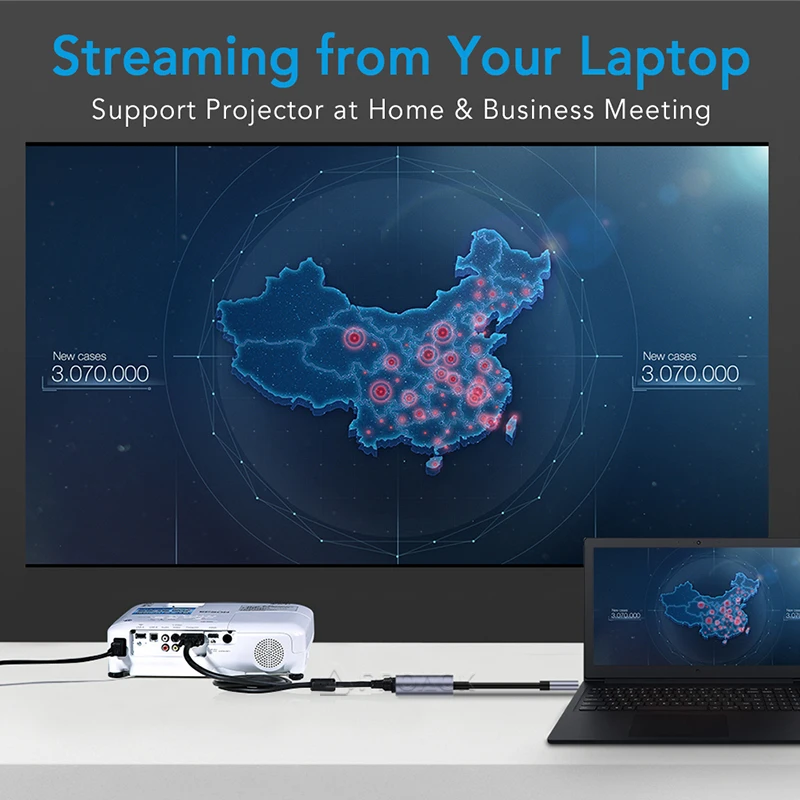 Переходник с USB 3 1 типа C на 4K HDMI VGA PD USB3.0 5 мм Аудио Видео разъем адаптер для MacBook Switch