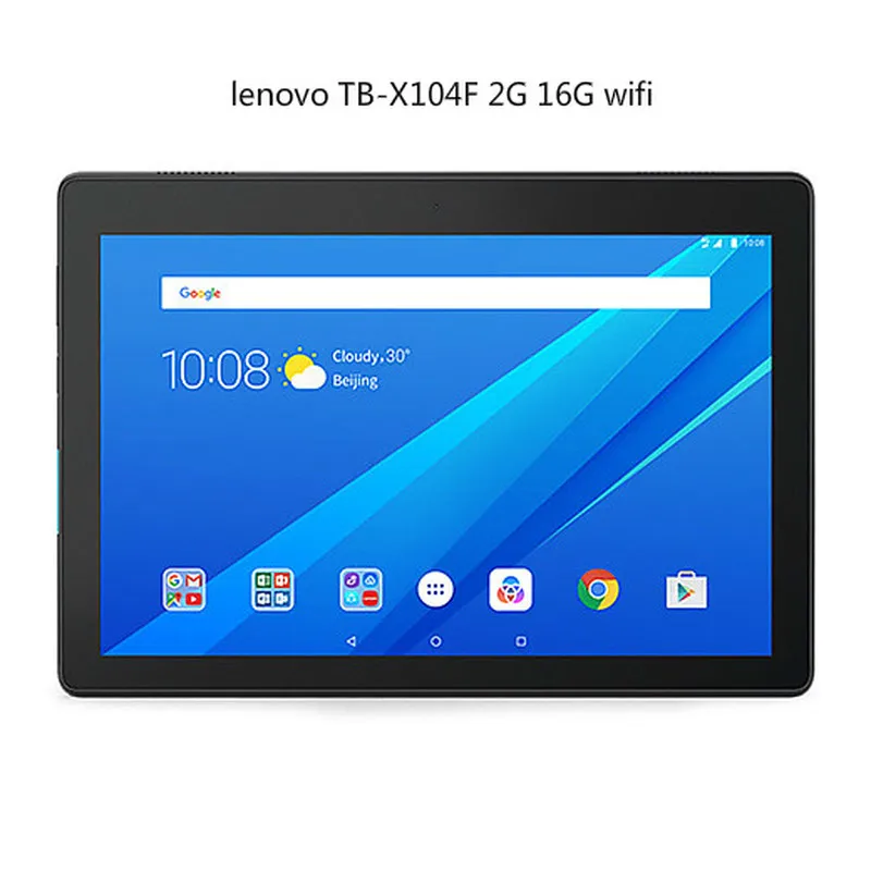 Lenovo E10 TB-X104F экран 10 1 дюйма 2 Гб ОЗУ 16 ПЗУ на базе Android 8 четырёхъядерный процессор