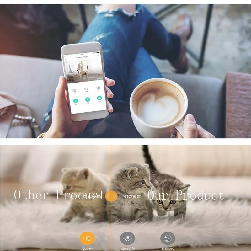 Полноавтоматическая Pet Еда кормушка для собак кошек контейнер умный контроллер с