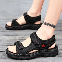 new mens sandals high quality summer mens causal shoes comfortable beach sandals outdoor roman water sneakers size 38 48