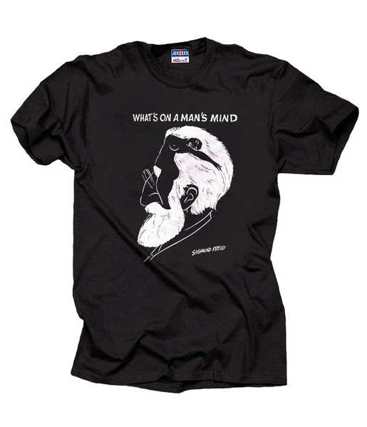

What's On Man's Mind Sigmund Freud T-Shirt Geeky Tee Shirt