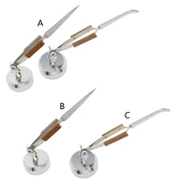 curved tip straight tip tweezers cross selflock craft tweezers with universal adjuster jewelers soldering repair tools