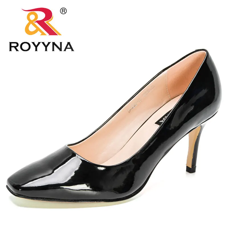 

ROYYNA 2021 New Designers Stiletto Pumps Women Fashion Casual Wedding Party Shoes Ladies High Heels Office Dress Shoes Feminimo