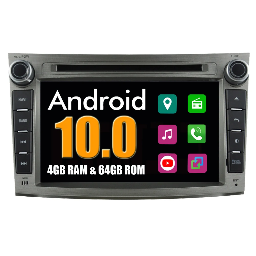RoverOne для Subaru Outback Legacy 2008 2013 Android 8. 0 4G + 64G Octa Core Тюнинг автомобиля медиа Стайлинг