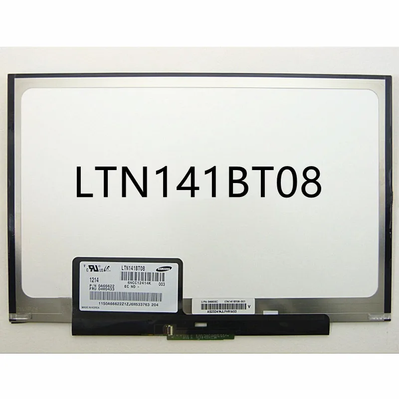 

14.1" Laptop LCD Screen LTN141BT08 LT141DEQ8B00 for Lenovo IBM ThinkPad T400S T410s T410si matrix panel 1440*900 40 pins