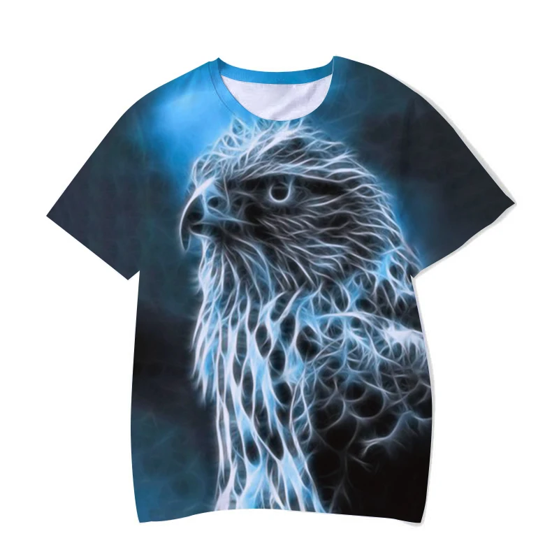 

Men's fashion t-shirt men 2021 latest wolf 3D printing animal cool funny t-shirt men's short-sleeved summer top t-shirt t-shirt