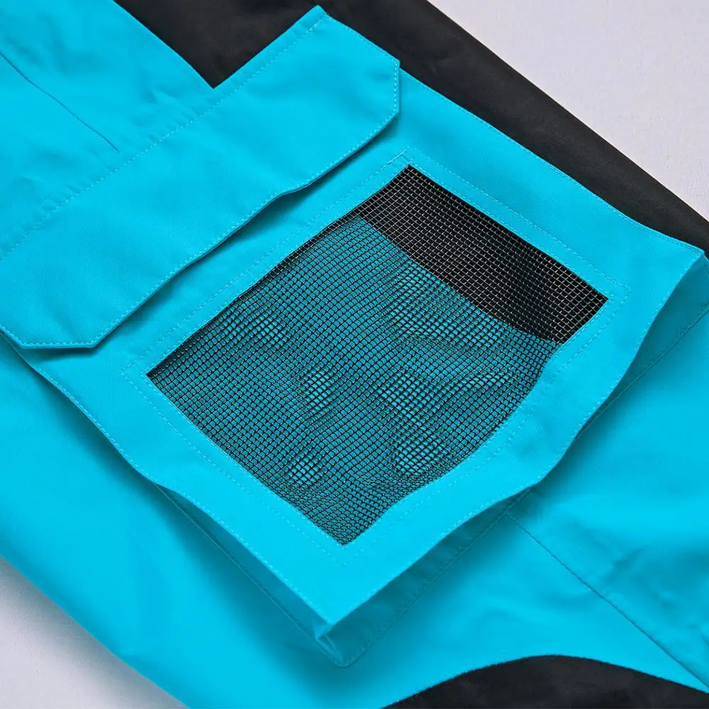 Женские сухие костюмы на молнии спереди водонепроницаемая защита для каякинга