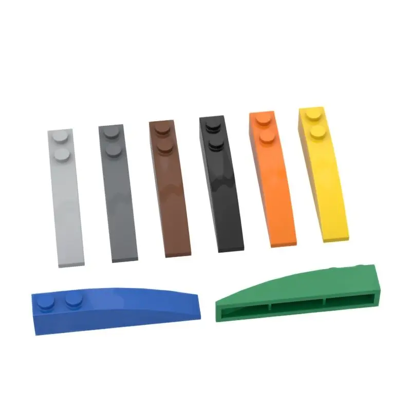 

10PCS MOC Blocks Assembles Particles 41762 Slope Curved 6x1Building Blocks Parts Educational Parts Kids Toys