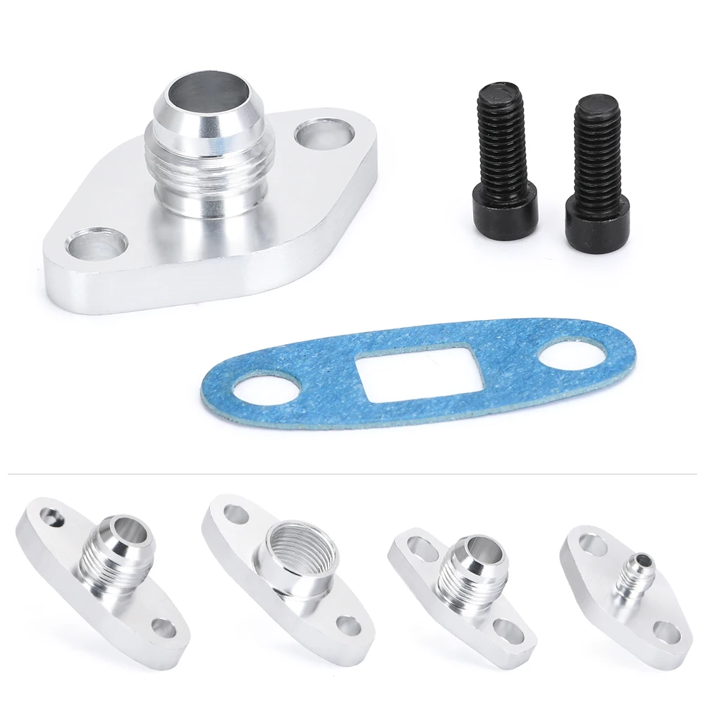 Бесплатная доставка турбо масло возврат/Слив фланец адаптер AN10 для GT28 GT30 GT35 T25 HT