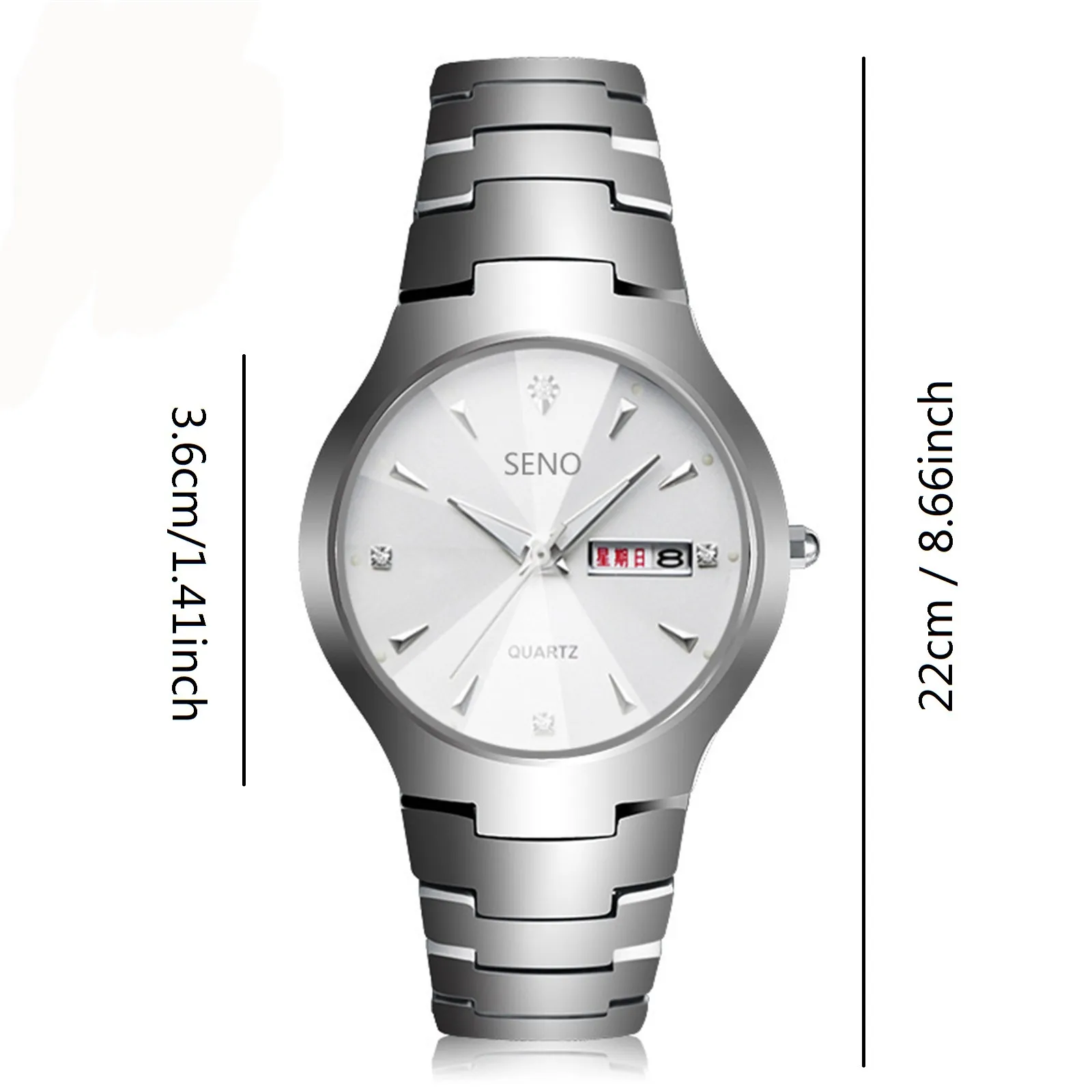 

2021 Men's Fashion Watches Business Stainless Steel Quartz Wrist Watch Men Clock Birthday Present Waterproof Watch Men montre