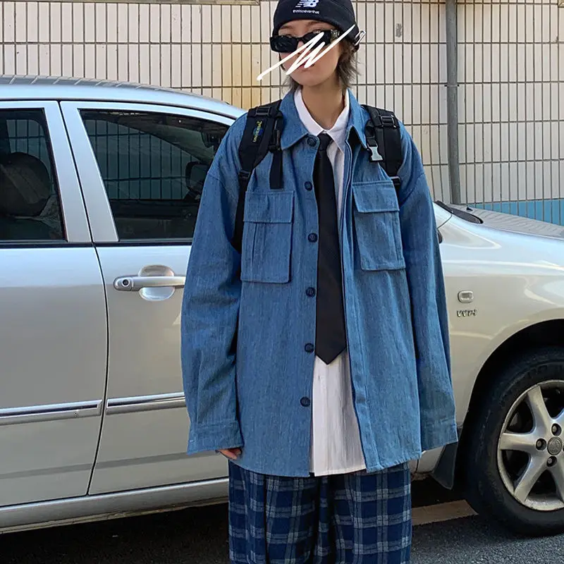 Новинка весна-осень 2020 Молодежная популярная мужская однотонная куртка в