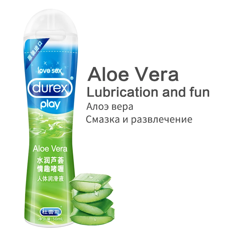 Лубрикант для секса Durex 50 мл с фруктовым вкусом гладкая Анальная обезболивающая