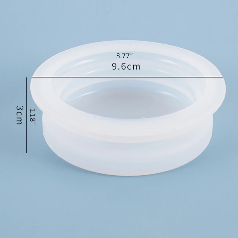 

Crystal Epoxy Resin Mold Decorations Base Casting Silicone Mould DIY Crafts Tool