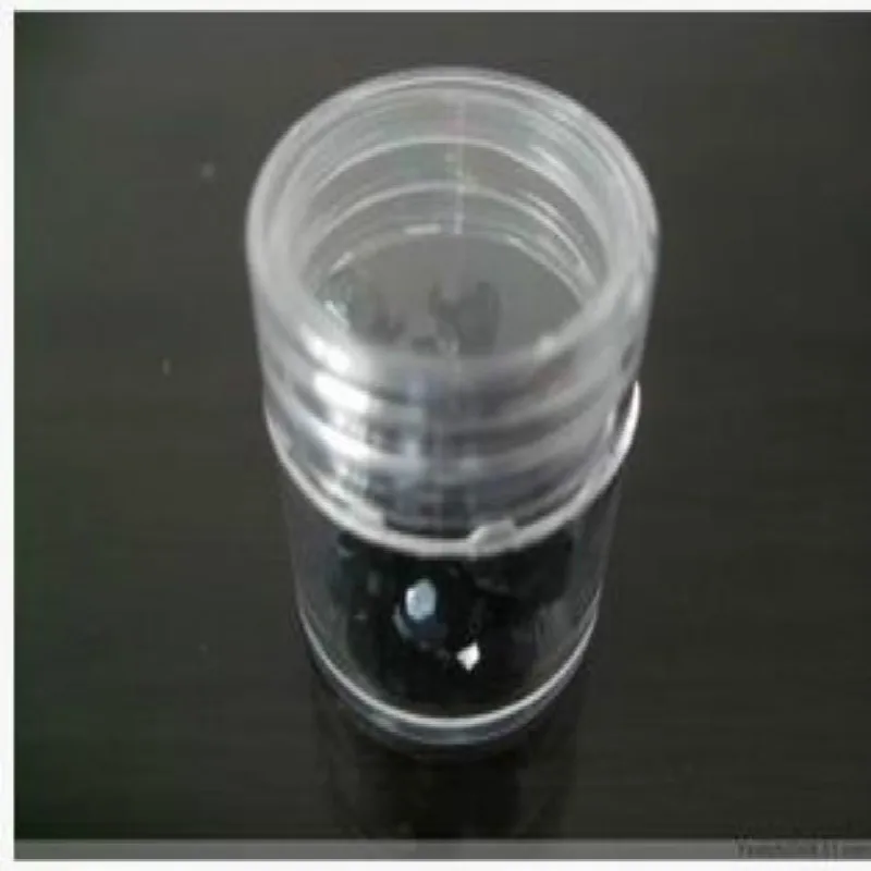 

New Product Portable 6g Transparent Plastic Jewelry Storage Bottle Candy Sundries Storage Boxes Bins 30pcs/lot