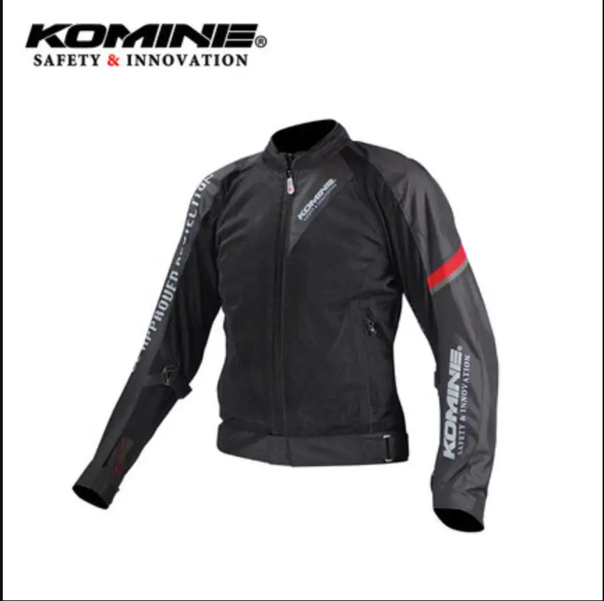 Новинка для KOMINE JK098 мотоциклетная летняя дышащая сетчатая куртка для верховой езды M/XXXXL