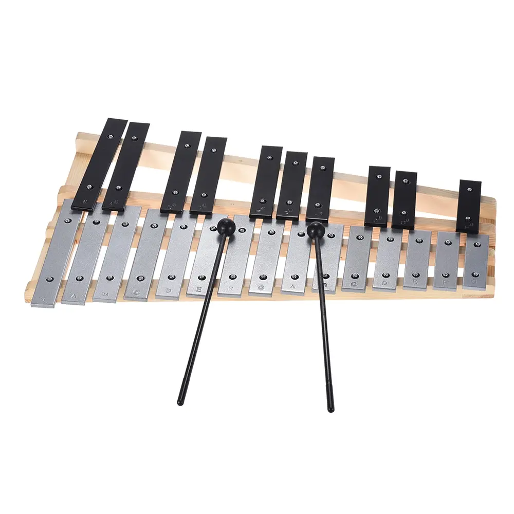 25 Note Glockenspiel ксилофон обучающий музыкальный инструмент перкуссия с сумкой для