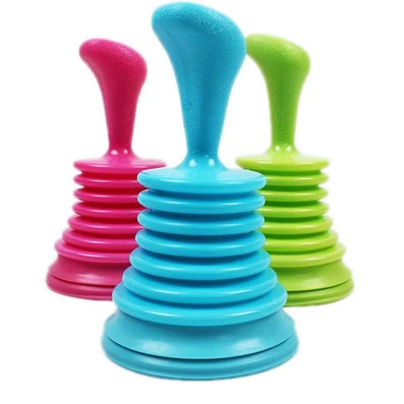 

Kitchen sink dredge pipe/dredge toilet squeeze drain cleaner skin suction toilet suction