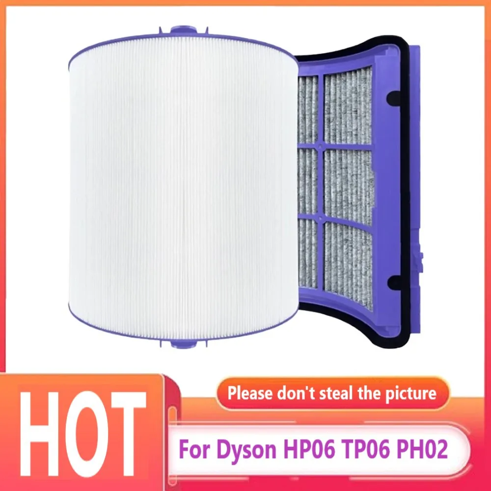 Recambio de filtro HEPA para Dyson TP06 HP06 PH01 PH02, pieza de repuesto para purificador de aire, conjunto de filtro HEPA, accesorios