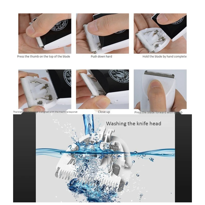 Профессиональный триммер для волос собак бесшумный USB Перезаряжаемый