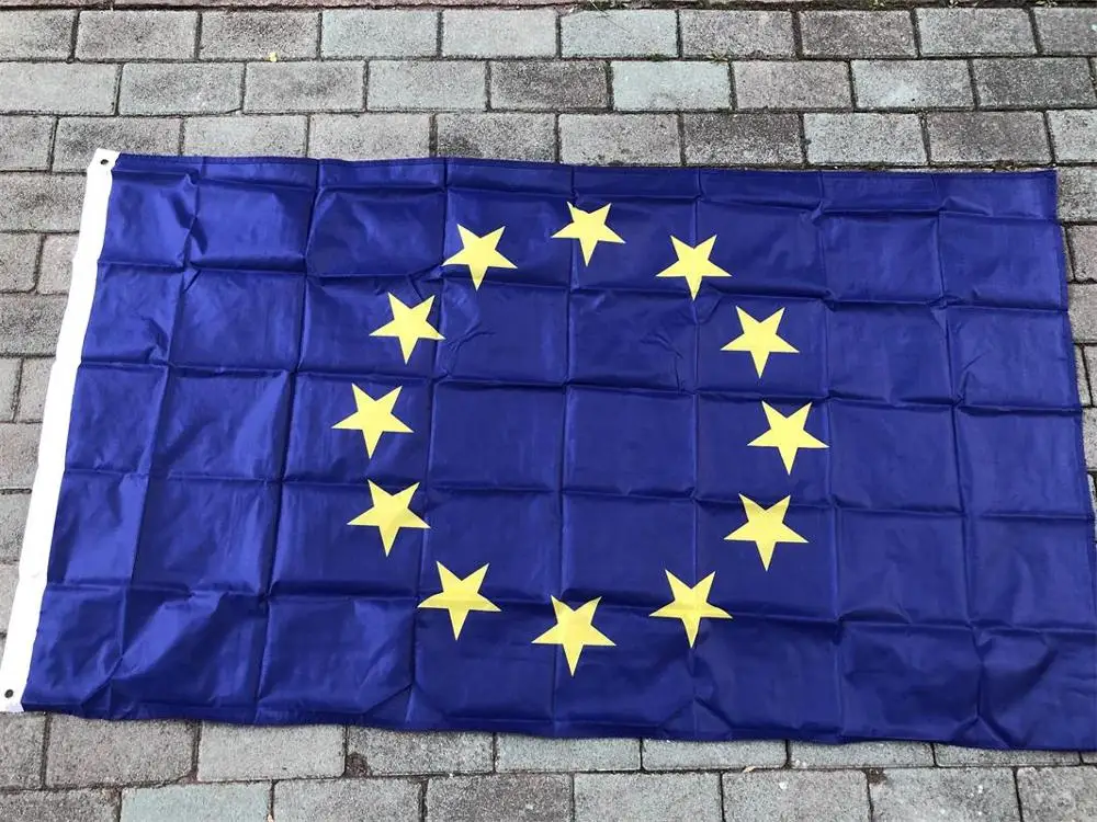 90х150 см Флаг Европы Европейский полиэстер с принтом Висячие флаги и баннеры для