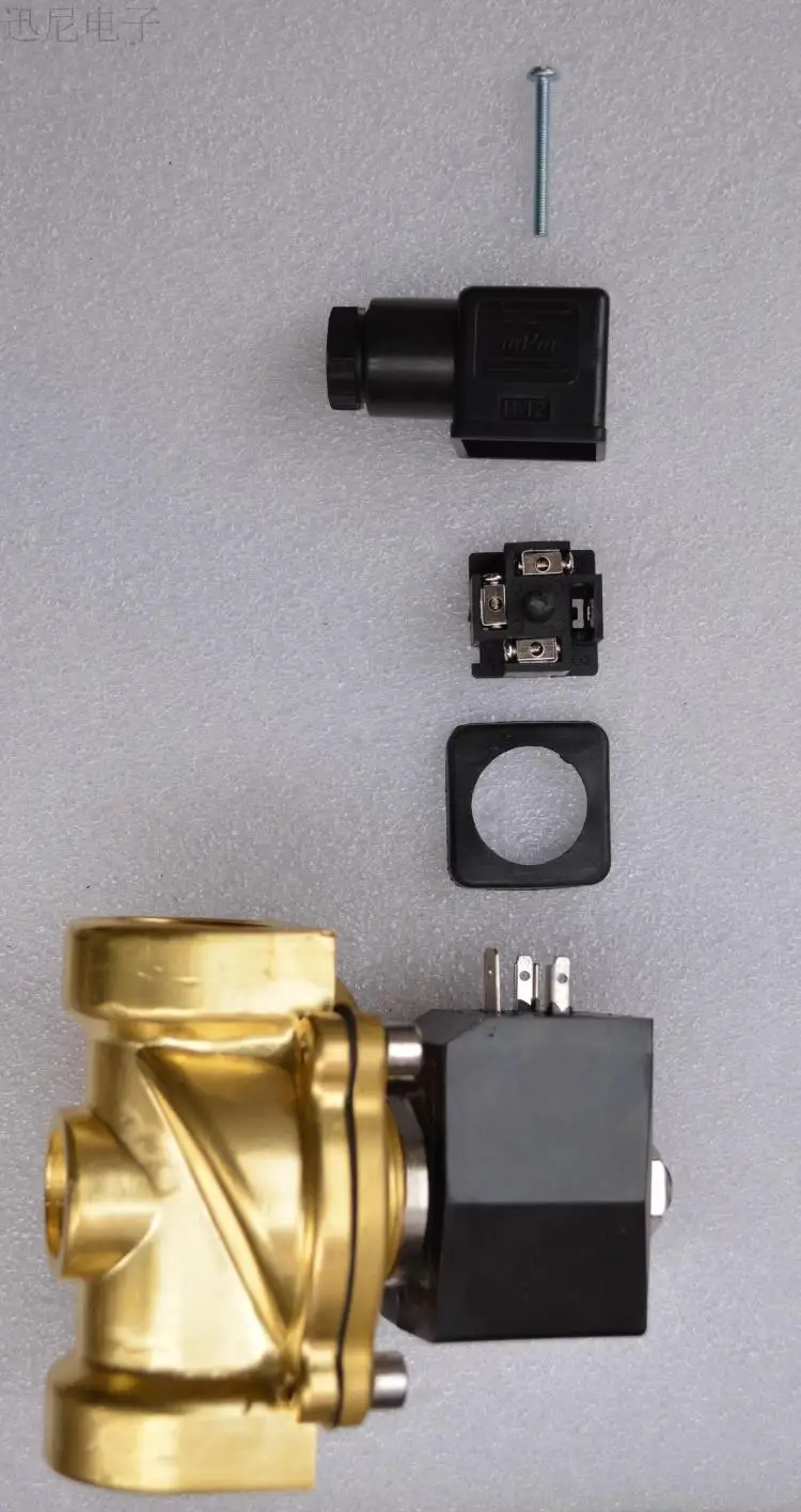 

220V normally open solenoid valve,high quality plastic seal, pure copper, electro-magnetic switch, water valve, 4 pipe diameter.