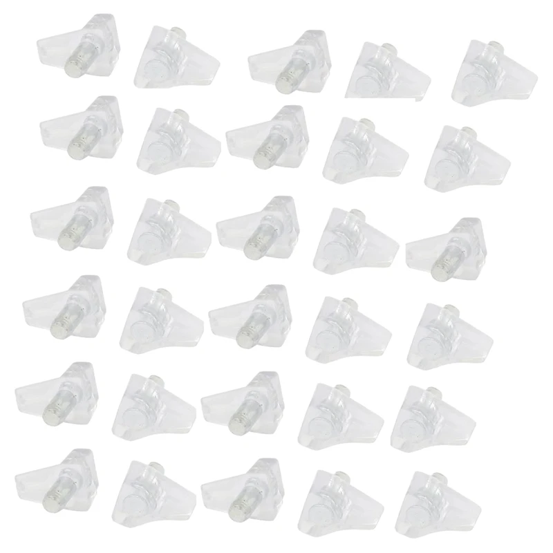 5 мм пластиковыая Полка Поддержка шпильки 30 шт для кухонных полок