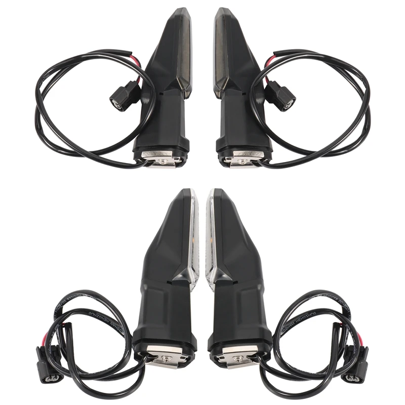 

Motorcycle LED Turn Signal Indicator Lights Blinkers for KAWASAKI Ninja Z H2 SE Z900 Z400