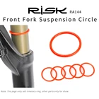 Амортизатор для горного велосипеда, передняя вилка, дорожное кольцо, красное уплотнительное кольцо, защита от пыли и масла, для амортизаторов