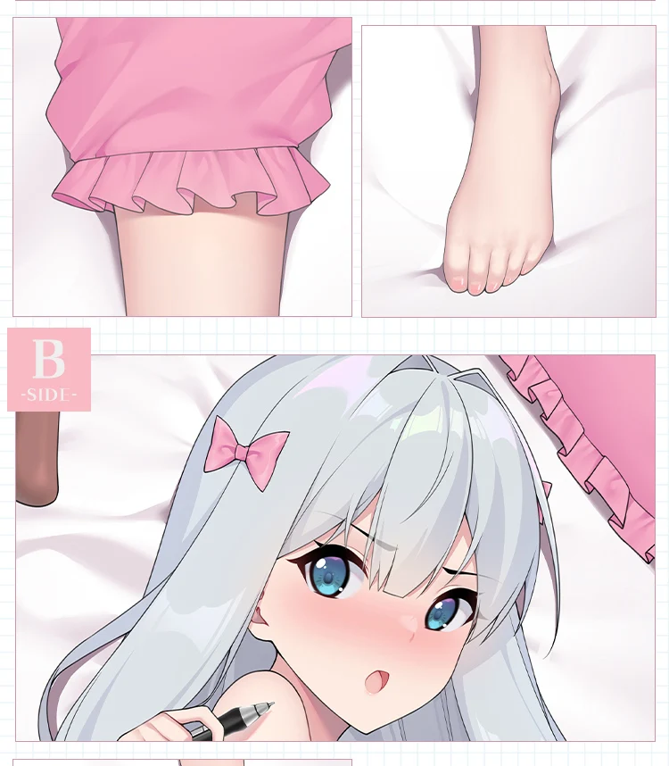 Чехол для подушки Eromanga Sensei Izumi Sagiri Dakimakura обнимающая подушка чехол в японском