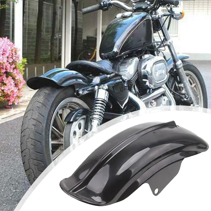 Черный заднее крыло для мотоцикла Harley Sportster 1994 2003 883 Bobber| |