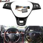 Многофункциональная кнопка рулевого колеса, Кнопка громкости, звуковой переключатель, кнопка телефона для VW Jetta Passat Golf Polo