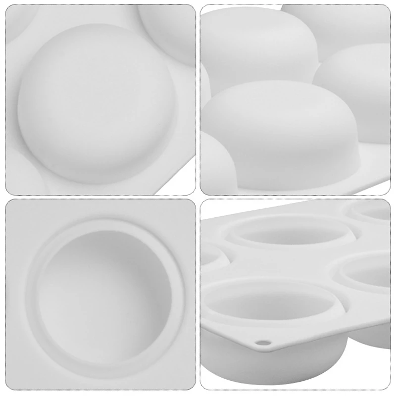 8 сплющенной формы силиконовые для выпечки в форме французского муссов и