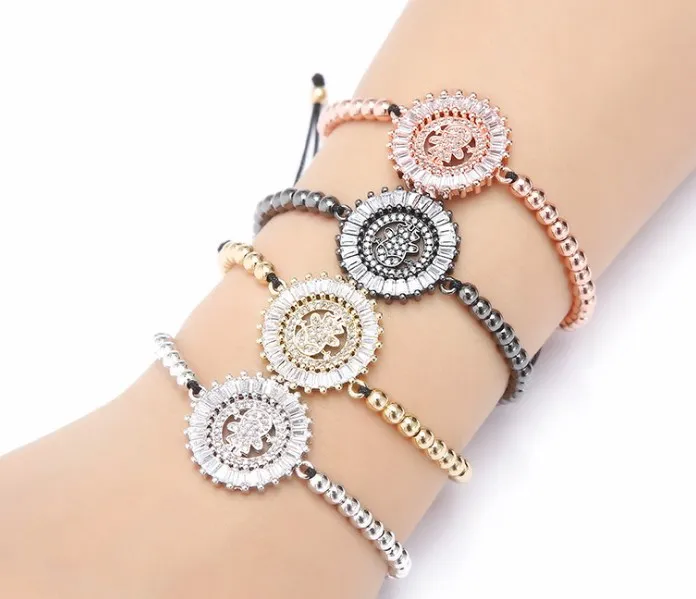 

Золотистый Серебристый микро-закрепка, белый кубический цирконий, веревка с регулируемой яркостью, ji5, очаровательные плетеные браслеты, юв...