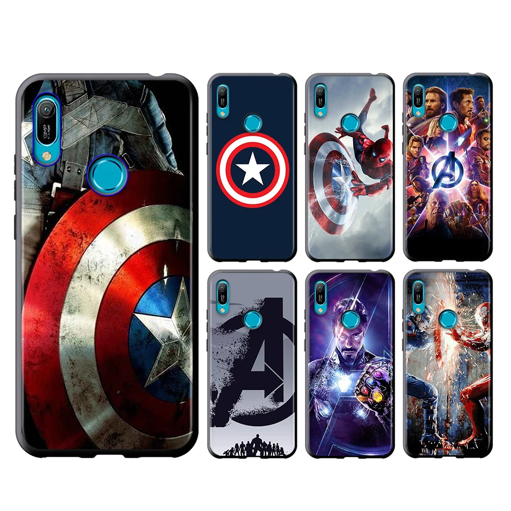 

Marvel Spiderman Thanos Man For Xiaomi Mi 11i 11 10T 10i 9T 9 A3 8 Lite CC9 SE Note 10 Youth Lite Ultra Pro Black Phone Case