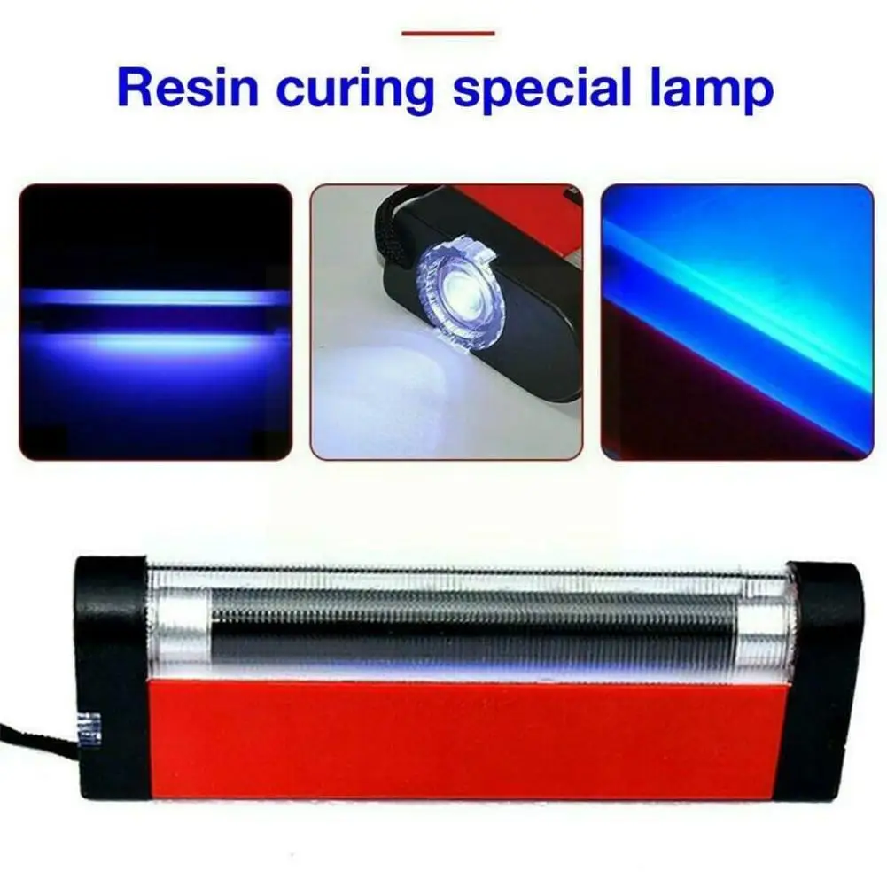 

Professional Resin Curing Special Lamp UV Lamp Curing Set Tool Crack Glue Windshield Special Front Resin Repair Glass Car T C4H4