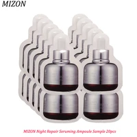 mizon night repair seruming ampoule sample 20pcs face serum double repair skin serum facial anti aging wrinkle korea cosmetics