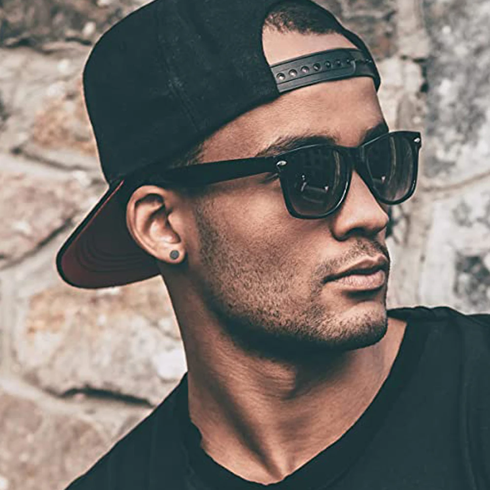 Набор серег гвоздиков из нержавеющей стали для мужчин и женщин комплект с