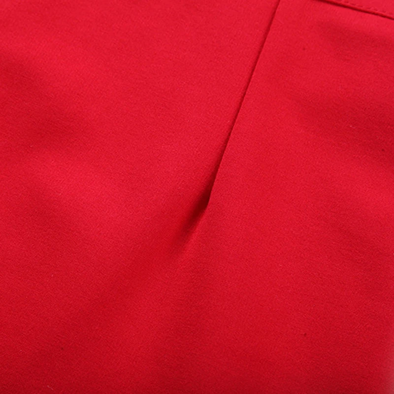 Летняя Офисная Женская облегающая юбка с пуговицами высокая талия юбки-карандаш