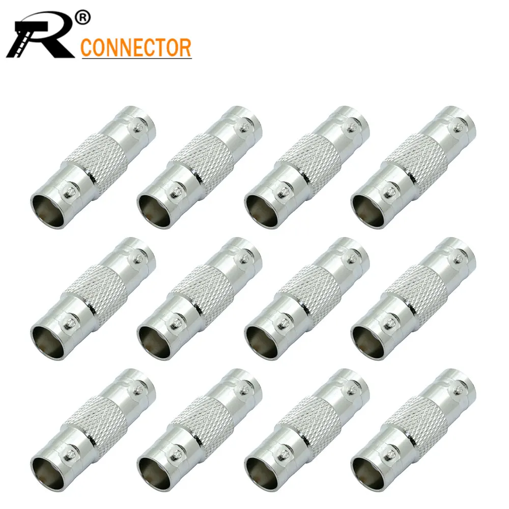 

BNC двойной гнездовой разъем CCTV адаптер bnc Гнездовой к BNC Гнездовой разъем 12/50/100 шт