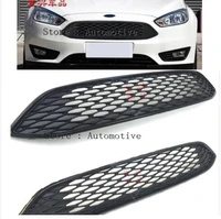 styling abs chrome front rear fog lamps cover trim for ford focus 2015 2016 20172018 grille around trim racing grills
